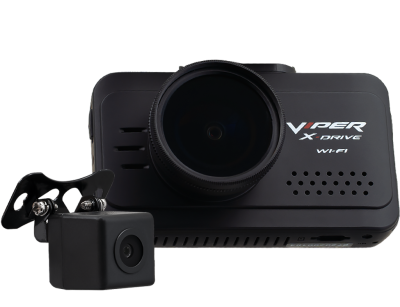 Видеорегистратор VIPER X Drive Wi Fi DUO 2 камеры салонная