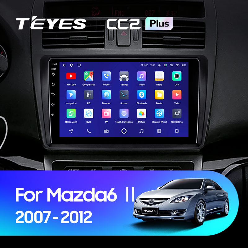 Штатная магнитола Teyes CC2 4+32G для Mazda6 2007-2012