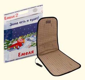 Подогрев сидений накидка Емеля №2