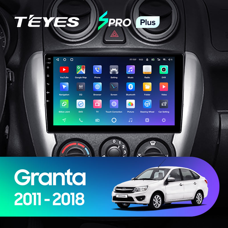Штатная магнитола Teyes SPRO 64G для Granta 2011-2018