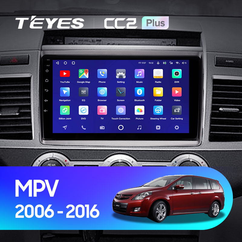 Штатная магнитола Teyes CC2 4+32G для MPV 2006-2016