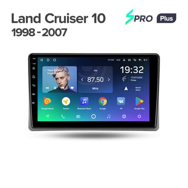 Штатная магнитола Teyes SPRO Plus 3/32 Toyota Land Cruiser 10 J100 100 (1998-2007)