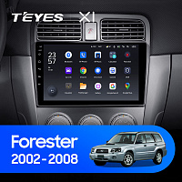 Штатная магнитола Teyes X1 4G 2/32 Subaru Forester SG (2002-2008)