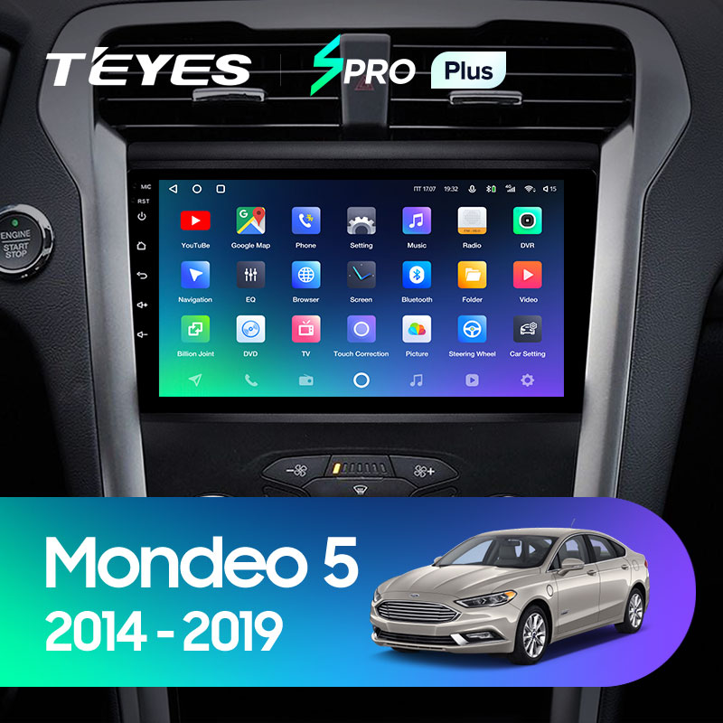 Штатная магнитола Teyes SPRO 3+32G для Mondeo 2014-2019