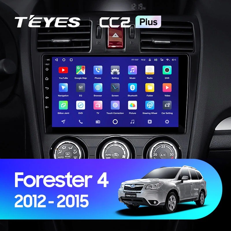 Штатная магнитола Teyes CC2 Plus 3/32 Subaru Forester 4 SJ (2012-2015)