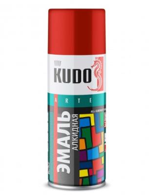 KUDO KU-1003 Эмаль красная 520 мл (аэрозоль)