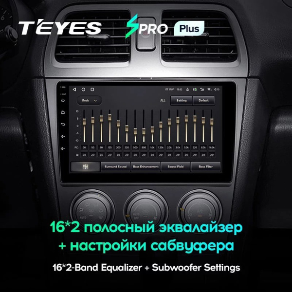 Штатная магнитола Teyes SPRO Plus 4/64 Subaru Impreza GD GG 2002-2007