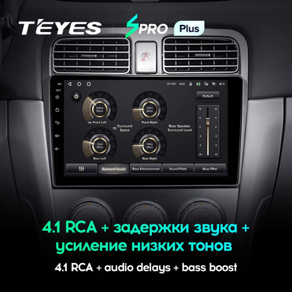 Штатная магнитола Teyes SPRO Plus 3/32 Subaru Forester SG (2002-2008)