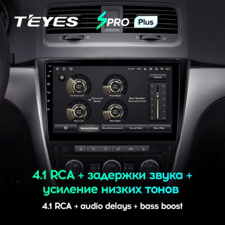 Штатная магнитола Teyes SPRO Plus 4/64 Skoda Yeti 5L (2009-2014)