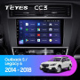 Штатная магнитола Teyes CC3 360 6/128 Subaru Legacy 6 (2014-2017)