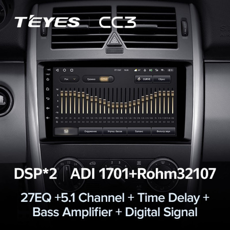 Штатная магнитола Teyes CC3 6/128 Mercedes Benz B-Class T245 (2005-2011)