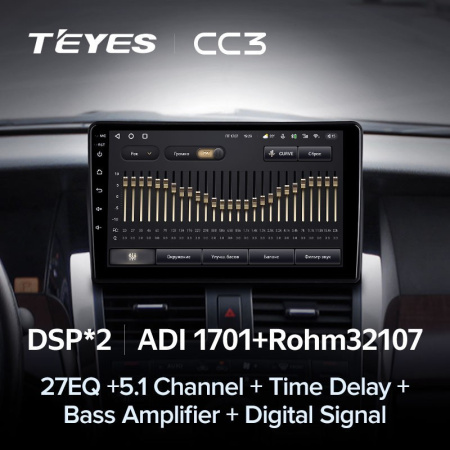 Штатная магнитола Teyes CC3 360 6/128 Nissan Teana J31 (2003-2008)