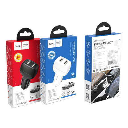 Блок питания HOCO 2.4A 2USB+кабель Z36 (Original)