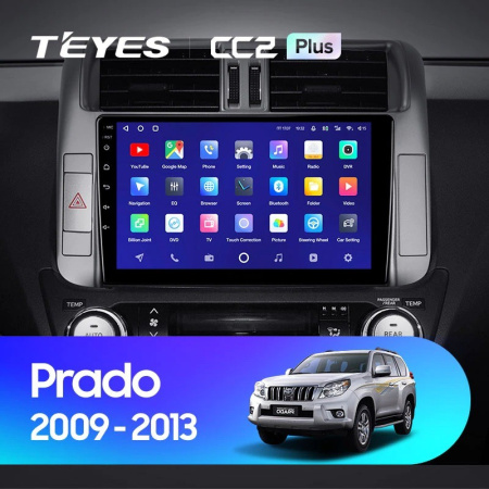 Штатная магнитола Teyes CC2 Plus 3/32 Toyota Land Cruiser Prado 150 (2009-2013)