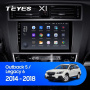 Штатная магнитола Teyes X1 4G 2/32 Subaru Outback 5 (2014-2018)