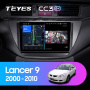 Штатная магнитола Teyes CC3-2K 4+32G для Lancer 2000-2010