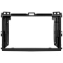 Штатная рамка (без дисплея) Teyes для  Toyota Land Cruiser Prado 120 3 III For Lexus GX470 GX 470 J120 (F1) 2002-2009 (Для экрана 9")