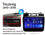 Штатная магнитола Teyes CC2 Plus 4/64 Volkswagen Touareg FL NF (2010-2018) тип B