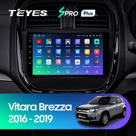 Штатная магнитола Teyes SPRO Plus 6/128 Suzuki Vitara (2016-2019)