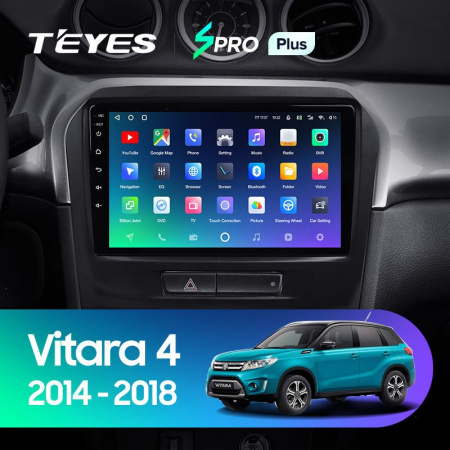 Штатная магнитола Teyes SPRO Plus 6/128 Suzuki Vitara 2 (2014-2018)