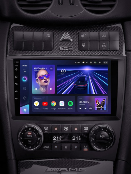 Штатная магнитола Teyes CC3 6/128 Mercedes Benz C-Class W203 CL203 C209 A209 (2004-2011)