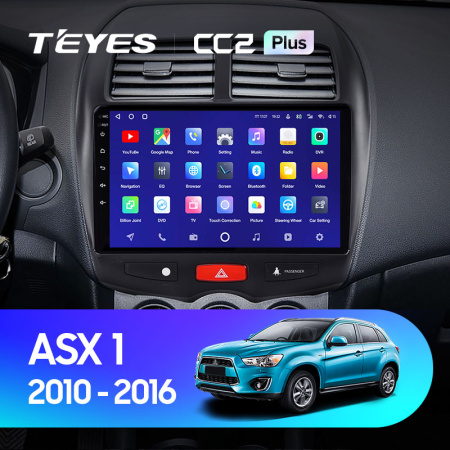 Штатная магнитола Teyes CC2 4+32G  для ASX 2010-2016 ТИП-A