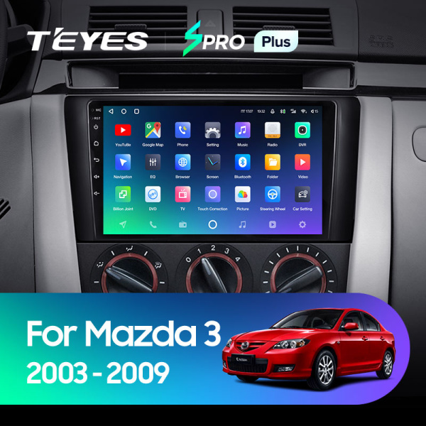 Штатная магнитола Teyes SPRO 64G для Mazda3 2003-2009