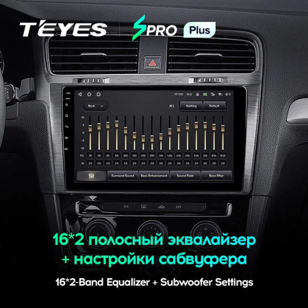 Штатная магнитола Teyes SPRO Plus 3/32 Volkswagen Golf 7 MK7 (2014-2018)