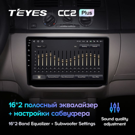 Штатная магнитола Teyes CC2 Plus 3/32 Skoda Fabia 2 (2007-2014)