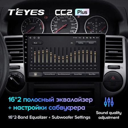 Штатная магнитола Teyes CC2 Plus 3/32 Nissan X-Trail T30 (2000-2007)