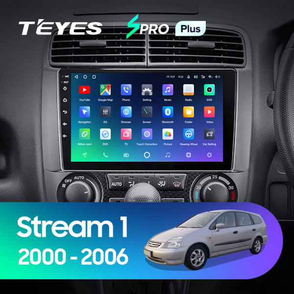 Штатная магнитола Teyes SPRO 3+32G для Stream 2000-2006
