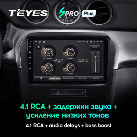 Штатная магнитола Teyes SPRO Plus 6/128 Suzuki Vitara 2 (2014-2018)