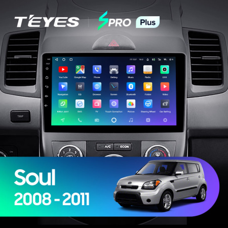 Штатная магнитола Teyes SPRO 4+32G для Soul 2008-2013