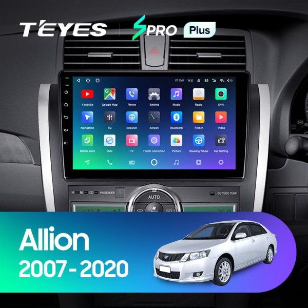 Штатная магнитола Teyes SPRO 4+32G для Allion Premio 2007-2020