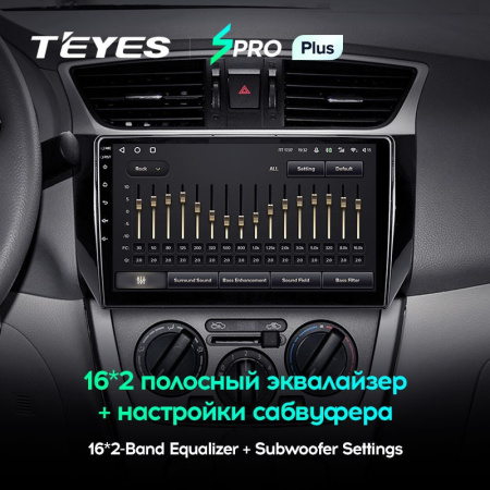 Штатная магнитола Teyes SPRO Plus 6/128 Nissan Sentra B17 (2012-2017)