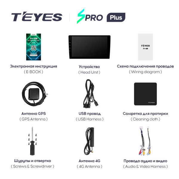 Штатная магнитола Teyes SPRO 64G для Granta 2011-2018