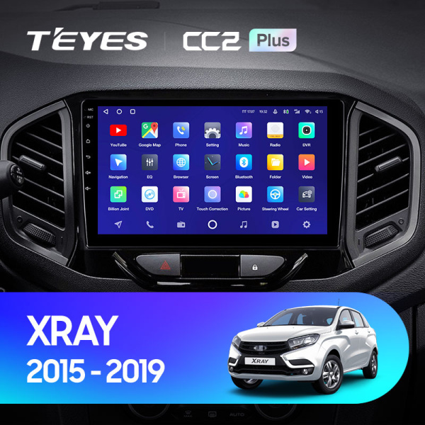 Штатная магнитола Teyes CC2 3+32G для Xray 2015-2022