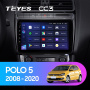 Штатная магнитола Teyes CC3 3/32 Volkswagen Polo 5 (2008-2020)