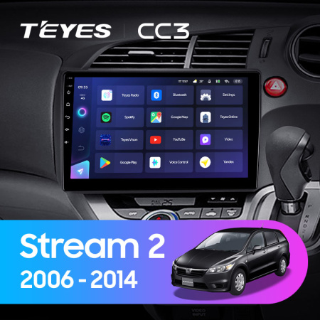 Штатная магнитола Teyes CC3L 4+32G для Stream 2006-2014