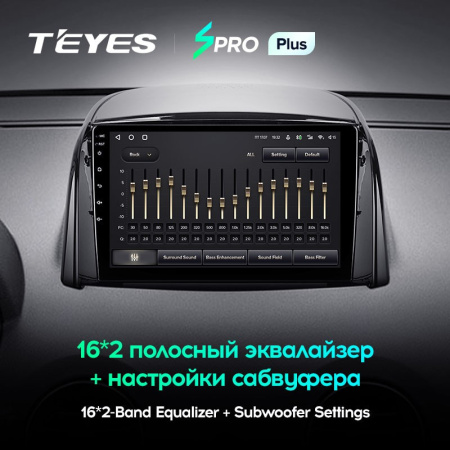 Штатная магнитола Teyes SPRO Plus 3/32 Renault Koleos (2008-2016)