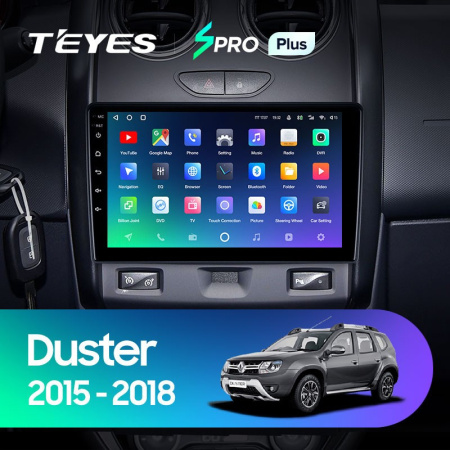 Штатная магнитола Teyes SPRO Plus 4/64 Renault Duster (2015-2020)