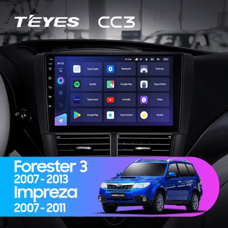 Штатная магнитола Teyes CC3 6/128 Subaru Impreza GH GE (2007-2011)