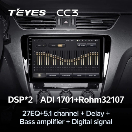 Штатная магнитола Teyes CC3 360 6/128 Skoda Octavia 3 A7 (2013-2018)