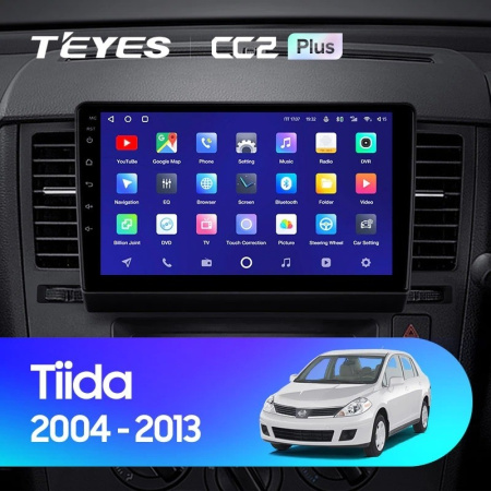 Штатная магнитола Teyes CC2 Plus 4/64 Nissan Tiida C11 (2004-2013) Тип-В