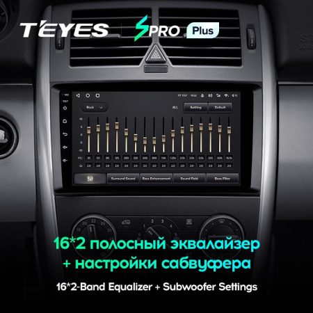Штатная магнитола Teyes SPRO Plus 6/128 Mercedes Benz B-Class T245 (2005-2011)