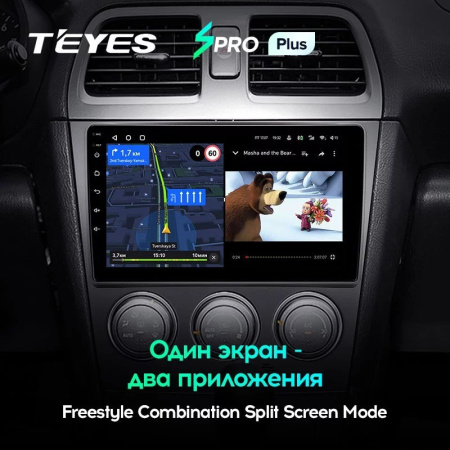 Штатная магнитола Teyes SPRO Plus 3/32 Subaru Impreza GD GG 2002-2007