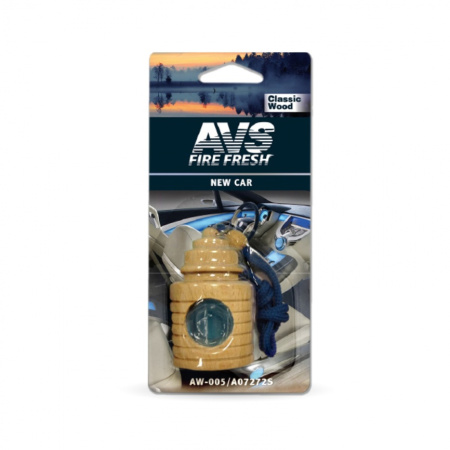 Ароматизатор AVS AW-005 Classic Wood (аром. Новая машина/new car) (жидкостный