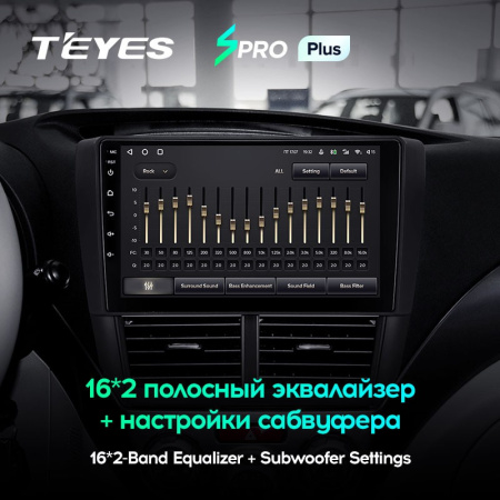 Штатная магнитола Teyes SPRO Plus 3/32 Subaru Forester 3 SH (2007-2013)