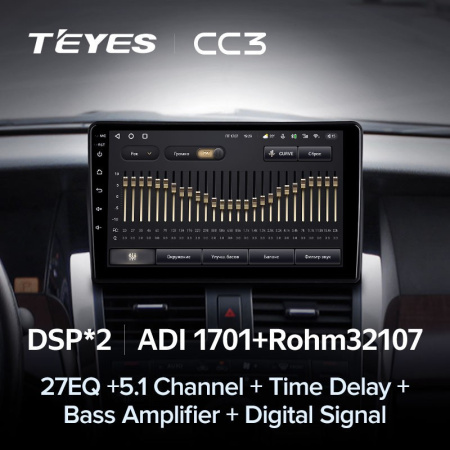 Штатная магнитола Teyes CC3 4/64 Nissan Teana J31 (2003-2008)