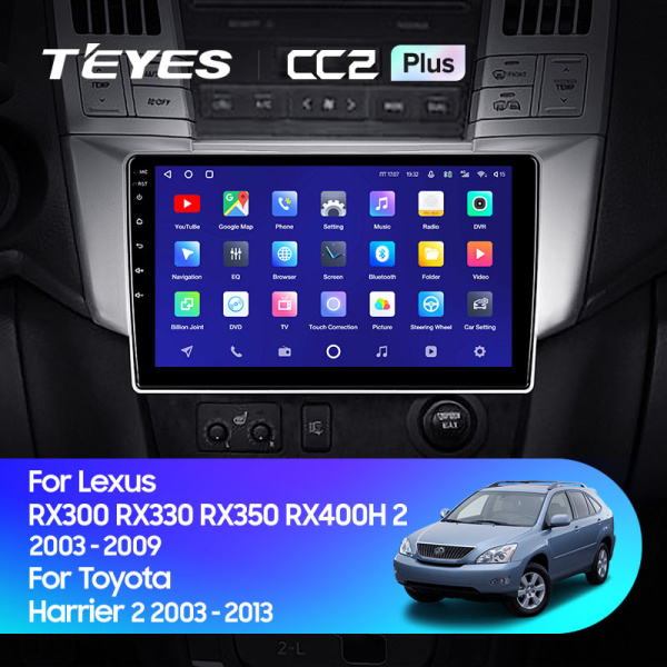Штатная магнитола Teyes CC2 4+32G для RX330 2003-2009